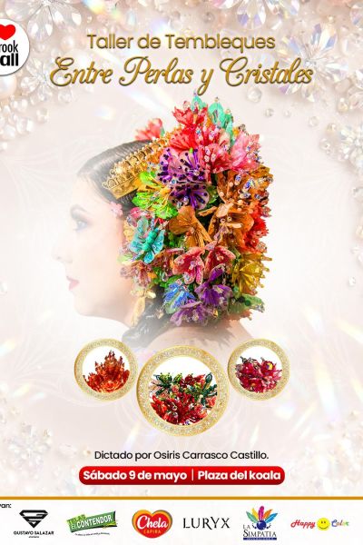 Taller de Tembleques Entre Perlas y Cristales