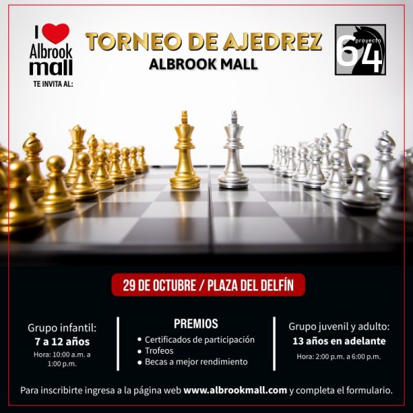 TORNEO DE AJEDREZ COPA ALBROOK MALL 2022