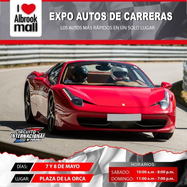 EXHIBICIÓN DE AUTOS DE CARRERAS