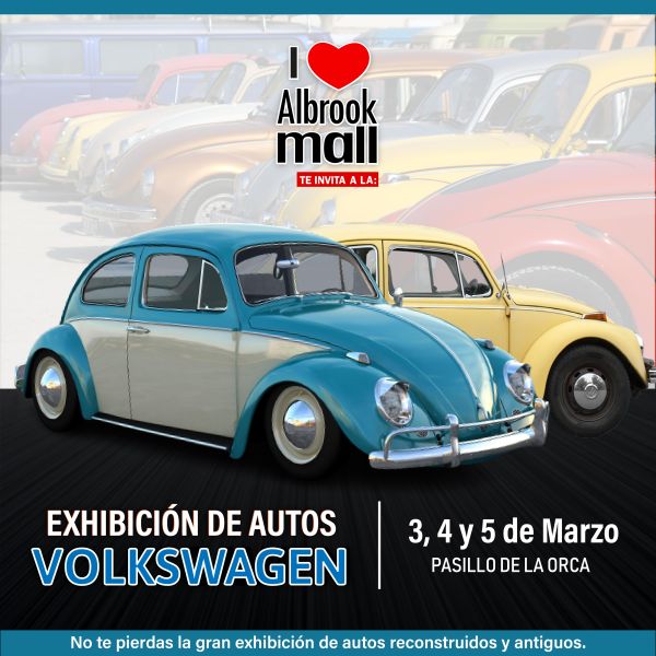 EXHIBICIÓN DE AUTOS VOLKSWAGEN