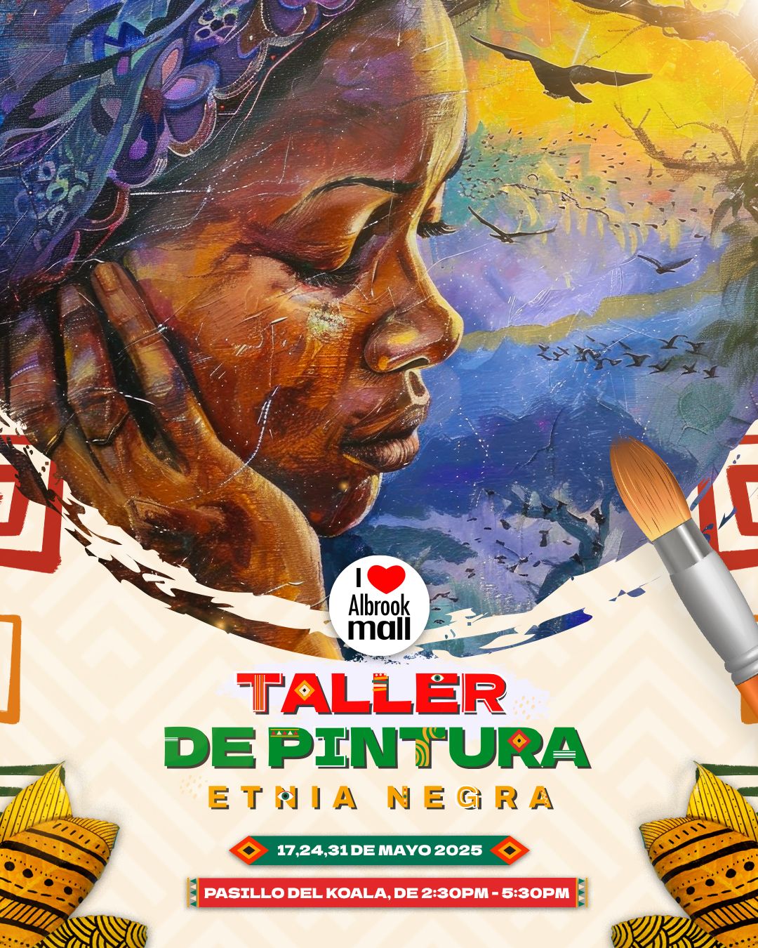 Taller de Pintura Etnia Negra